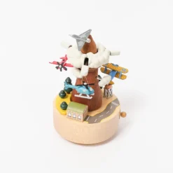 Wooderful Life *New* Wooden Airplane Music Box