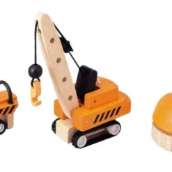 Plan Toys Wooden Construction Vehicles