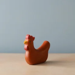 Forest Melody Handmade Wooden Chicken