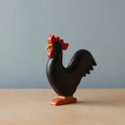 Forest Melody Handmade Wooden Rooster