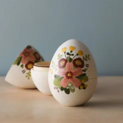 Odin Parker Handmade Hollow Wooden Egg