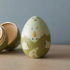 Odin Parker Handmade Hollow Wooden Egg