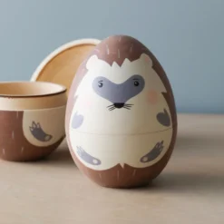 Odin Parker Handmade Hollow Wooden Egg