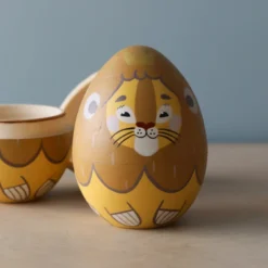 Odin Parker Handmade Hollow Wooden Egg