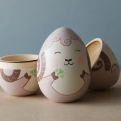 Odin Parker Handmade Hollow Wooden Egg