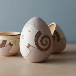 Odin Parker Handmade Hollow Wooden Egg