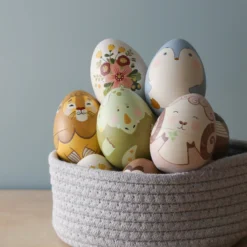 Odin Parker Handmade Hollow Wooden Egg