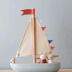 Tender Leaf Toys *New* Wooden Sail Boat