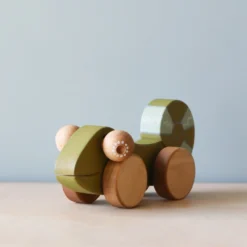 Friendly Toys Handmade Chameleon Push And Pull Toy *New*