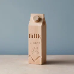 Odin Parker Wooden Carton Of Coconut Milk *New*