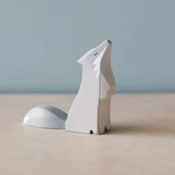 Brin D'Ours | Handmade Wooden Wolf