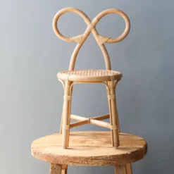 Poppie Toys Toddler Rattan Bow Chair 8 Poppie Toys Toddler Rattan Bow Chair