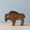 Forest Melody Handmade Wooden Bison *New*