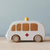 *New* Maileg | Wooden Ambulance Pull-Back Car