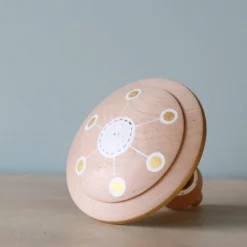 Odin Parker Handmade Wooden UFO With Alien