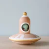 Odin Parker Handmade Wooden UFO With Alien