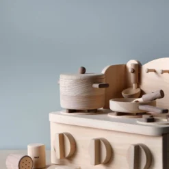 Ikonih *New* Mini 11-Piece Wooden Kitchen Set