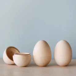 Odin Parker Hollow Wooden Easter Egg *New* 7 Odin Parker Hollow Wooden Easter Egg *New*