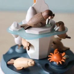 Wooderful Life Wooden Arctic Music Box