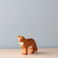 Forest Melody Handmade Wooden Brown Cat *New*