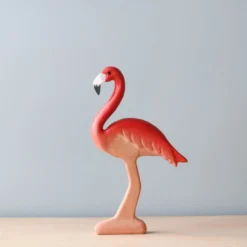Forest Melody *New* Handmade Wooden Flamingo