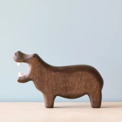 Forest Melody *New* Handmade Wooden Hippo