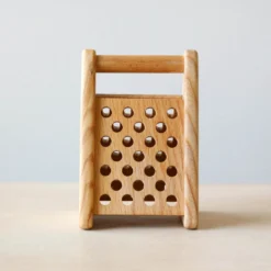 Poltora Pretend Wooden Cheese Grater
