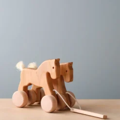 *New* BAJO Double Horses Pull Toy