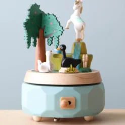 Wooderful Life Unicorn Music Box