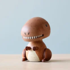 Odin Parker *New* Wooden T-Rex Bobblehead