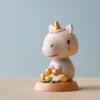 Odin Parker Wooden Unicorn Bobblehead *New*