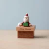 Wooderful Life Mini Santa Music Box *New*