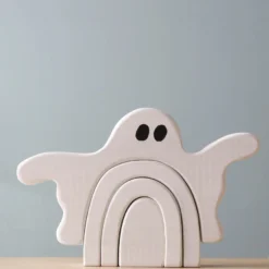 Sensoryplay *New* Handmade Wooden Ghost Stacker