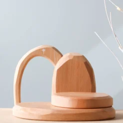 Gnezdo Handmade Wooden Peg Dolls Nativity Scene