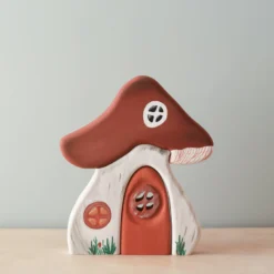 Odin Parker Wooden Mushroom House