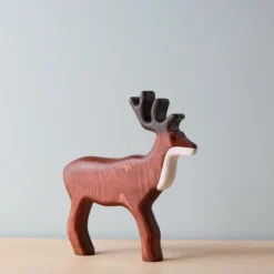 Forest Melody Handmade Wooden Deer Family