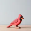 Forest Melody Handmade Wooden Cardinal Bird *New*