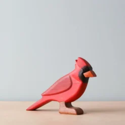 Forest Melody Handmade Wooden Cardinal Bird *New*