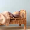 Fabelab Rattan Doll Bed