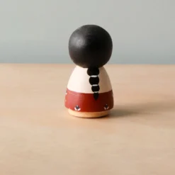 Odin Parker Handmade Peg Doll - Girl With Braided Hair *New*