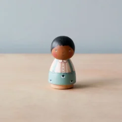 Odin Parker Handmade Peg Doll - Girl With Long Hair