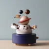 Wooderful Life Wooden Outer Space Music Box *New*