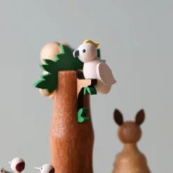 Wooderful Life Wooden Australian Safari Park Music Box *New*