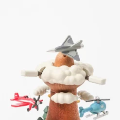 Wooderful Life *New* Wooden Airplane Music Box