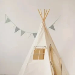 Odin Parker *New* Teepee With Pompoms And Mat Set