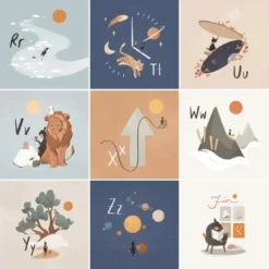 Mimochai Let's Go Explore & Alphabet Adventure Books (Bundle)