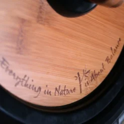 Kinderfeets Bamboo Balance Bike With Basket & Stand