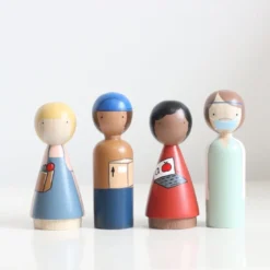 Goose Grease Essential Workers Peg Dolls *New*