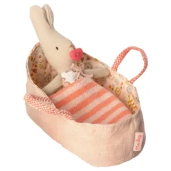 *New* Maileg Baby Bunny In Carry Cot