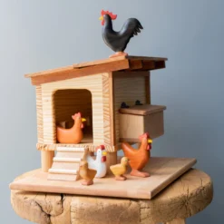Odin Parker Exclusive *New* Handmade Wooden Chicken Coop (ships In Approximately One Week)
